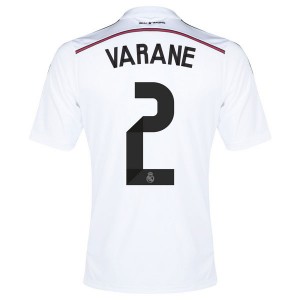 Camiseta de Real Madrid 2014/2015 Primera Varane Equipacion