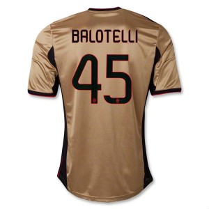 Camiseta nueva del AC Milan 2013/2014 Equipacion Balotelli Tercera
