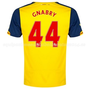 Camiseta de Arsenal 2014/2015 Segunda Gnabry Equipacion
