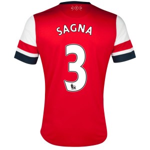 Camiseta nueva Arsenal Sagna Equipacion Primera 2013/2014