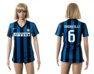 Camiseta de Inter Milan 2015/2016 6 Mujer