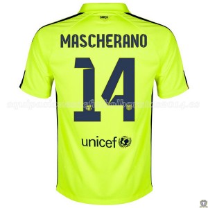 Camiseta nueva Barcelona Mascherano Tercera 2014/2015