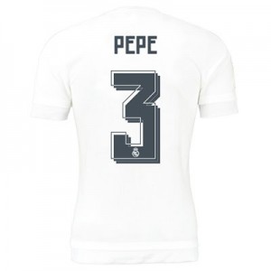Camiseta del Numero 03 PEPE Real Madrid Primera Equipacion 2015/2016