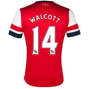 Camiseta Arsenal Walcott Primera Equipacion 2013/2014