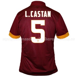 Camiseta del L.Castan AS Roma Primera Equipacion 2014/2015