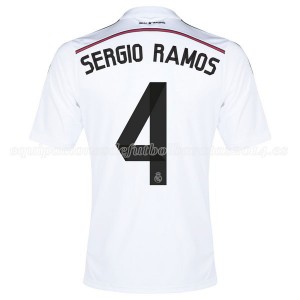 Camiseta nueva del Real Madrid 2014 Equipacion Sergio Ramos Primera