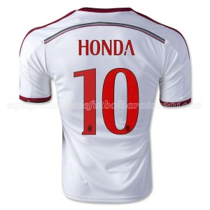 Camiseta nueva AC Milan Honda Equipacion Segunda 2014/2015