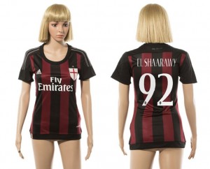 Camiseta nueva AC Milan Mujer 92 2015/2016