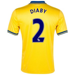 Camiseta nueva Arsenal Diaby Equipacion Segunda 2013/2014