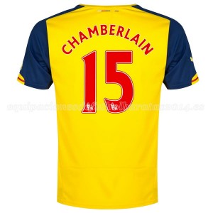 Camiseta nueva del Arsenal 2014/2015 Equipacion Chamberlain Segunda