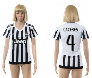 Mujer Camiseta del 4 Juventus 2015/2016