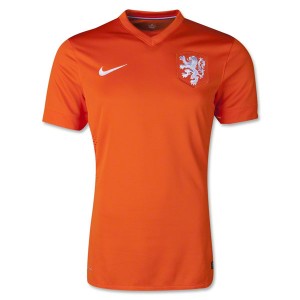 Camiseta del Holanda de la Seleccion Primera Tailandia WC2014