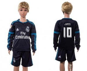 Camiseta nueva Real Madrid Niños 10# Manga Larga 2015/2016
