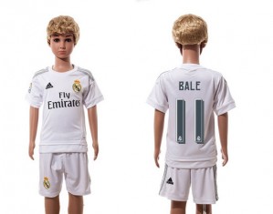 Niños Camiseta del 11 Real Madrid Home 2015/2016