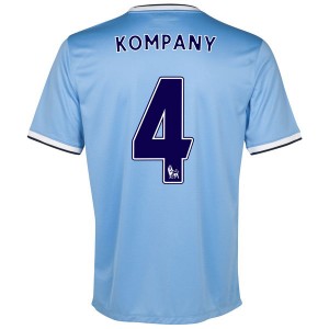 Camiseta del Kompany Manchester City Primera 2013/2014