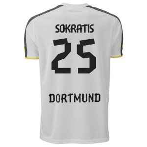 Camiseta Borussia Dortmund Sokratis Tercera 2013/2014