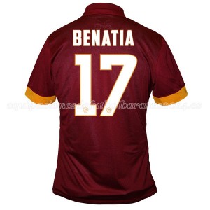 Camiseta del Benatia AS Roma Primera Equipacion 2014/2015