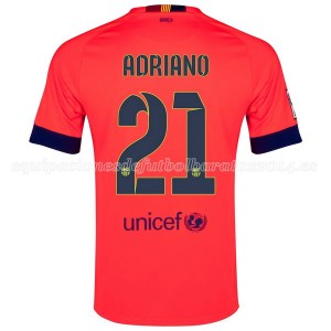 Camiseta nueva del Barcelona 2014/2015 Adriano Segunda