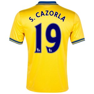 Camiseta del Cazorla Arsenal Segunda Equipacion 2013/2014