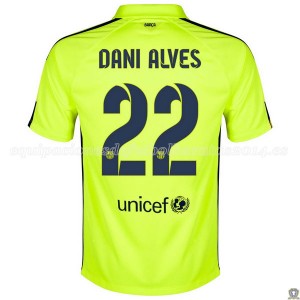 Camiseta Barcelona Dani Alves Tercera 2014/2015