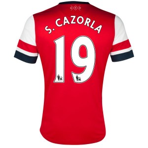 Camiseta nueva del Arsenal 2013/2014 Equipacion Cazorla Primera