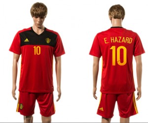 Camiseta Belgium 10# 2015-2016