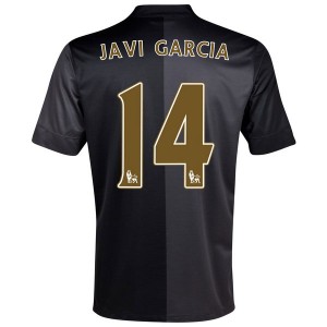 Camiseta del Javi Garcia Manchester City Segunda 2013/2014