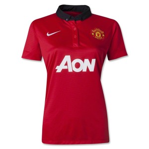 Camiseta Manchester United Primera Equipacion 2013/2014 Mujer