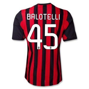 Camiseta del Balotelli AC Milan Primera Equipacion 2013/2014