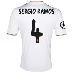 Camiseta nueva Real Madrid Sergio Ramos Primera 2013/2014