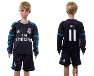 Camiseta nueva Real Madrid Niños 11# Manga Larga 2015/2016