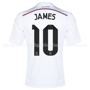 Camiseta nueva Real Madrid James Equipacion Primera 2014/2015