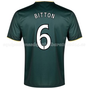 Camiseta nueva Celtic Bitton Equipacion Segunda 2014/2015