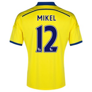 Camiseta Chelsea Mikel Segunda Equipacion 2014/2015