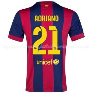 Camiseta nueva Barcelona Adriano Primera 2014/2015