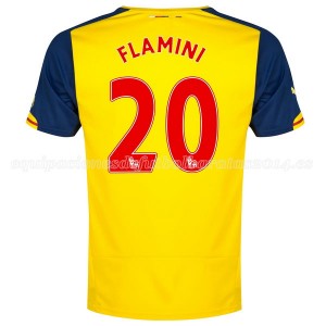 Camiseta nueva del Arsenal 2014/2015 Equipacion Flamini Segunda