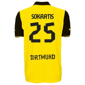 Camiseta Borussia Dortmund Sokratis Primera 2013/2014