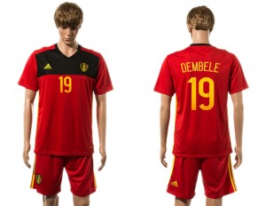 Camiseta nueva del Belgium 2015-2016 19#