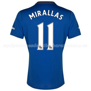 Camiseta nueva Everton Mirallas 1a 2014-2015