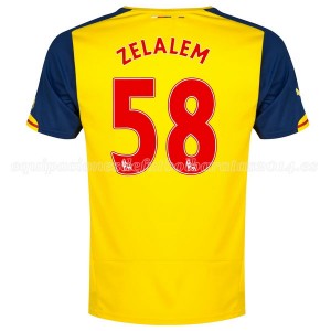 Camiseta nueva Arsenal Zelalem Equipacion Segunda 2014/2015