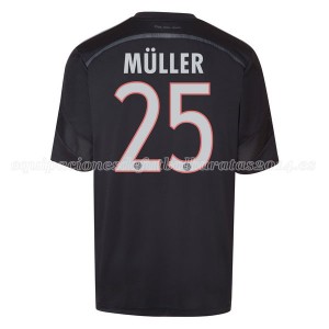 Camiseta del Muller Bayern Munich Tercera Equipacion 2014/2015