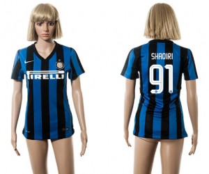 Camiseta Inter Milan 91 2015/2016 Mujer
