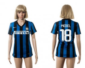 Camiseta nueva del Inter Milan 2015/2016 18 Mujer