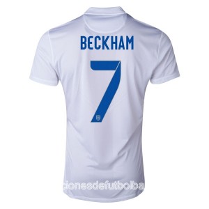 Camiseta de Inglaterra de la Seleccion WC2014 Primera Beckham