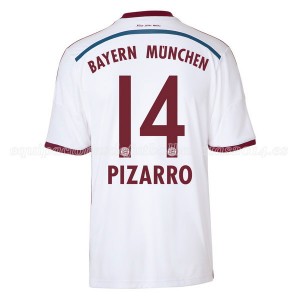 Camiseta nueva Bayern Munich Pizarro Equipacion Segunda 2014/2015