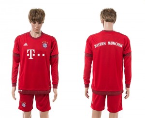 Camiseta nueva Bayern Munich Manga Larga Primera 15/16