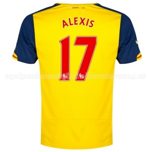 Camiseta de Arsenal 2014/2015 Segunda Alexis Equipacion