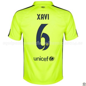Camiseta nueva del Barcelona 2014/2015 Xavi Tercera
