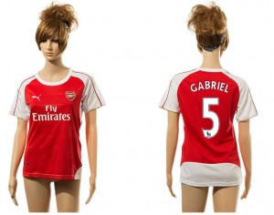 Mujer Camiseta del 5# Arsenal Home aaa version