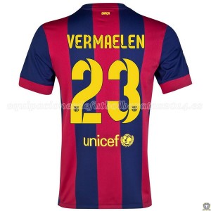 Camiseta nueva del Barcelona 2014/2015 Vermaelen Primera